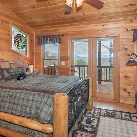 Red Apple Mountaintop Cabin Hot Tub, Wifi, Pet Friendly, Fireplace, Pit, Best Views Villa Cherry Log Esterno foto