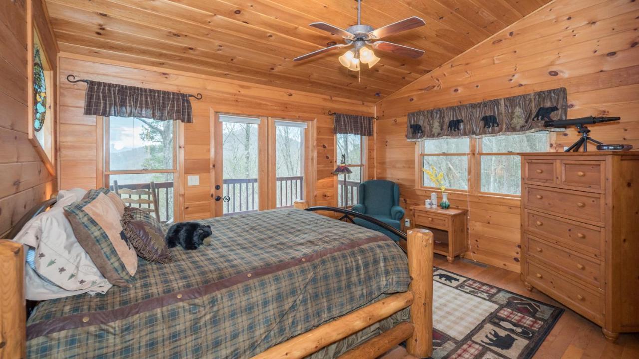 Red Apple Mountaintop Cabin Hot Tub, Wifi, Pet Friendly, Fireplace, Pit, Best Views Villa Cherry Log Esterno foto